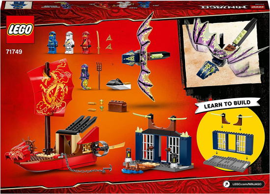 LEGO® Ninjago 71749 Flug mit dem Ninja-Flugsegler [neu]