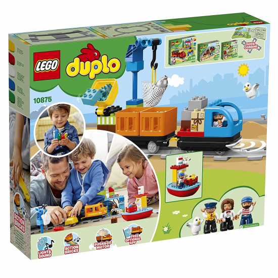 LEGO DUPLO Eisenbahn 10875 Güterzug [neu]