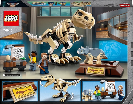 LEGO® Jurassic World 76940 T. Rex-Skelett in der Fossilienausstellung [neu]