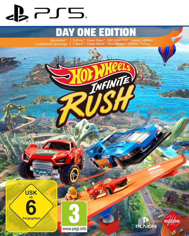 Hot Wheels Infinite Rush Day One Edition (deutsch spielbar) (AT PEGI) (PS5)