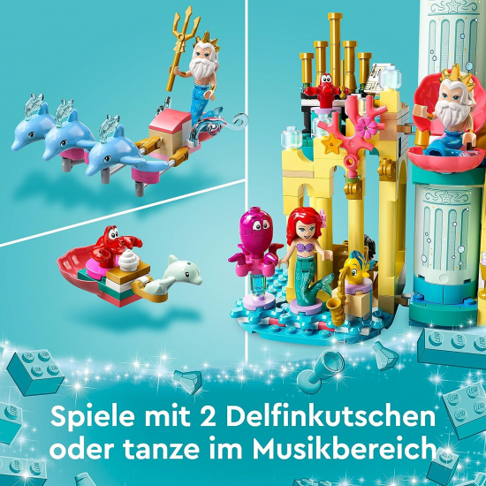 Preview: LEGO® Disney 43207 Arielles Unterwasserschloss [neu]