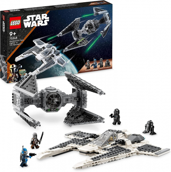 LEGO® Star Wars 75348 Mandalorianischer Fang Fighter vs. TIE Interceptor™ [neu]