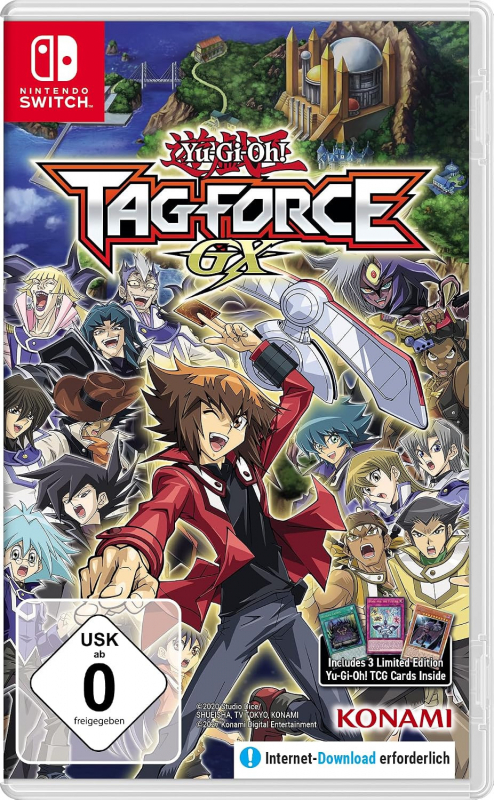 Yu-Gi-Oh! TAG FORCE GX (deutsch spielbar) (DE USK) (Nintendo Switch)