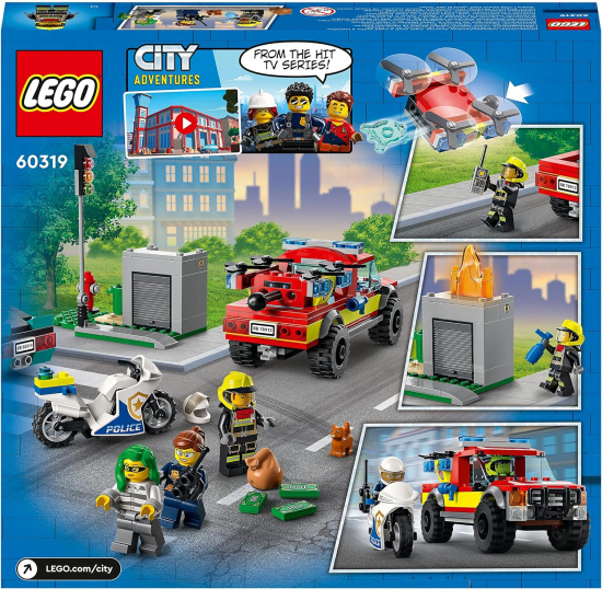 LEGO® City 60319 Löscheinsatz und Verfolgungsjagd [neu]