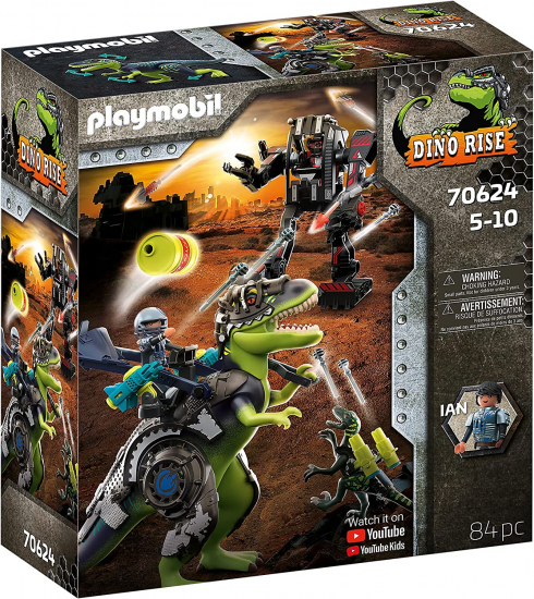PLAYMOBIL® Dino Rise 70624 T-Rex: Gefecht der Giganten [neu]