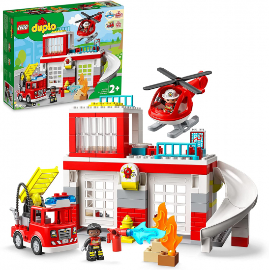 LEGO® DUPLO 10970 Feuerwehrwache mit Hubschrauber [neu]