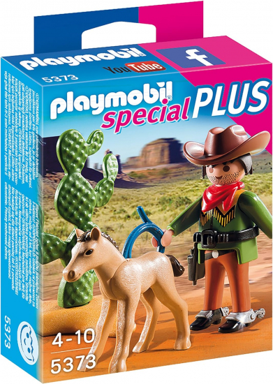 Playmobil® Special Plus 5373 Cowboy mit Fohlen [neu]