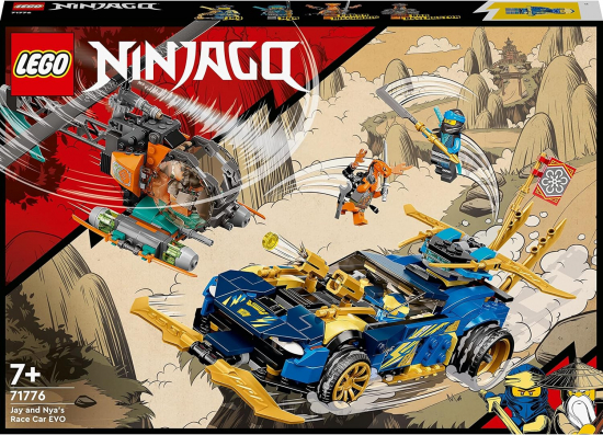 LEGO® Ninjago 71776 Jays und Nyas Rennwagen EVO [neu]