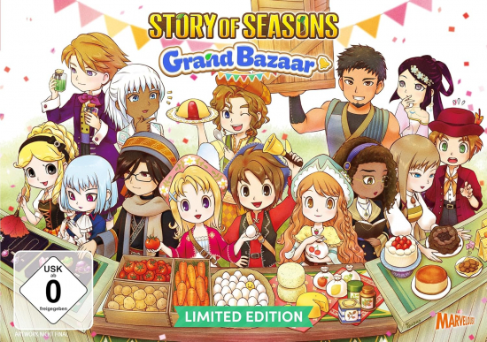 Story of Seasons Grand Bazaar Limited Edition (deutsch spielbar) (DE USK) (Nintendo Switch 2)