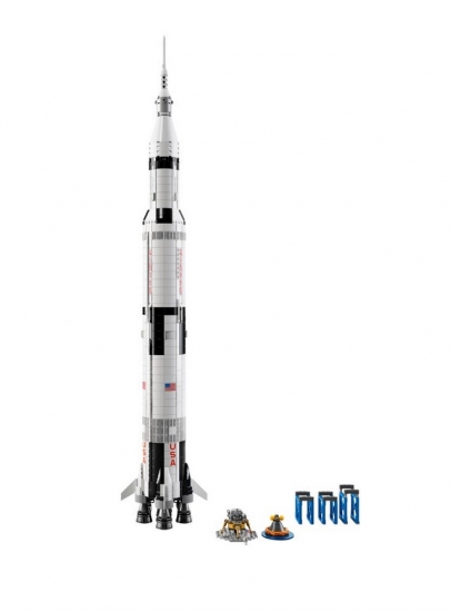 Preview: LEGO Ideas 92176 LEGO NASA Apollo Saturn V [neu - Verpackung hat Lagerspuren]