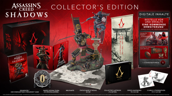 Assassin's Creed Shadows Collector's Edition [uncut] (deutsch spielbar) (AT PEGI) (PS5)