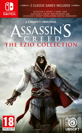 Assassin's Creed - The Ezio Collection [uncut] (deutsch) (AT PEGI) (Nintendo Switch) inkl. 3 Einzelspieler-DLCs & 2 Kurzfilme