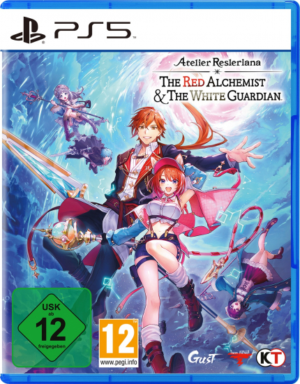 Atelier Resleriana The Red Alchemist and the White Guardian (englisch spielbar) (DE USK) (PS5) inkl. 2 Kostüme / Anhänger DLC