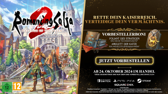 Romancing SaGa 2 Revenge of the Seven (deutsch spielbar) (AT PEGI) (PS5) inkl. 2 DLC