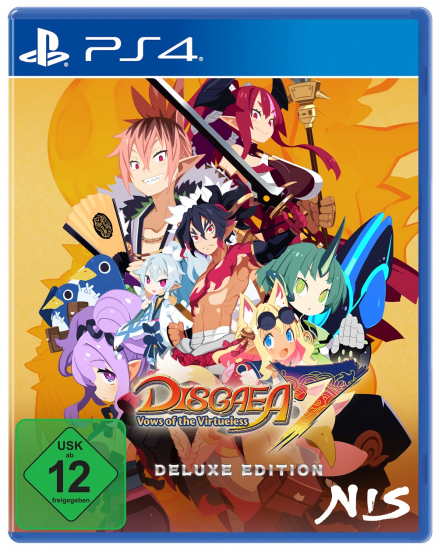 Disgaea 7 Vows of the Virtueless Deluxe Edition (englisch spielbar) (DE USK) (PS4)