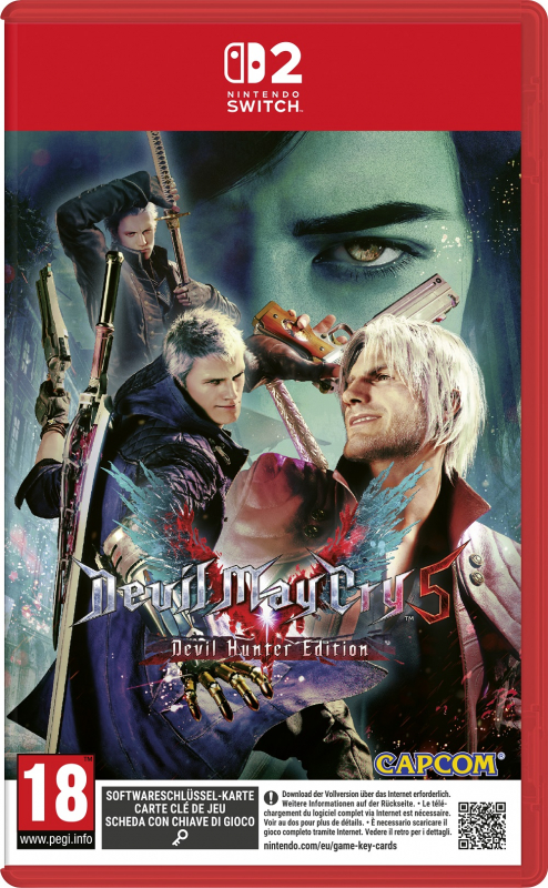 Devil May Cry 5 Devil Hunter Edition [uncut] (deutsch spielbar) (AT PEGI) (Nintendo Switch 2) inkl. 27 DLC