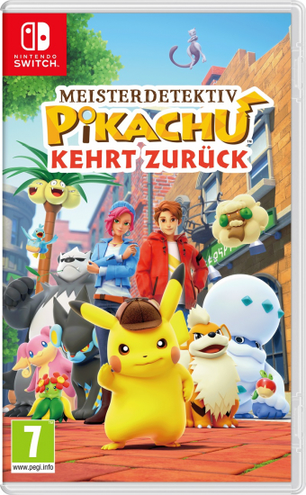 Meisterdetektiv Pikachu kehrt zurück (deutsch spielbar) (AT PEGI) (Nintendo Switch)