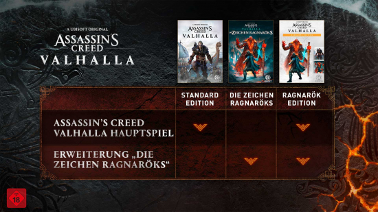 Assassin's Creed Valhalla Ragnarök Edition [uncut] (deutsch) (DE USK) (XBOX ONE / XBOX Series X)