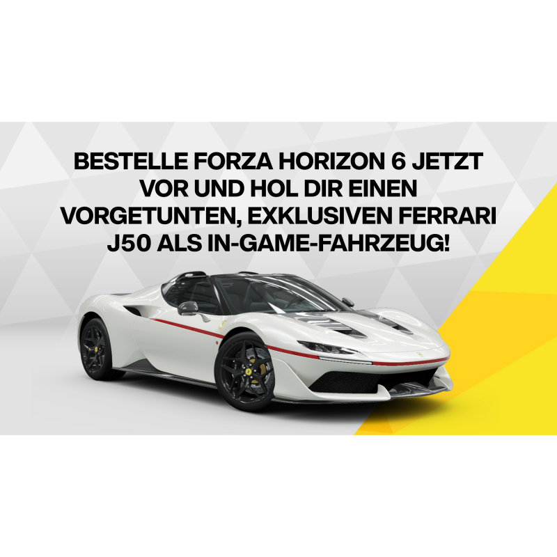 Preview: Forza Horizon 6 (deutsch spielbar) (AT PEGI) (XBOX Series X) inkl. Ferrari J50 DLC