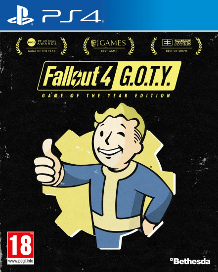 Fallout 4 Game of the Year Edition [uncut] (deutsch spielbar) (AT PEGI) (PS4)