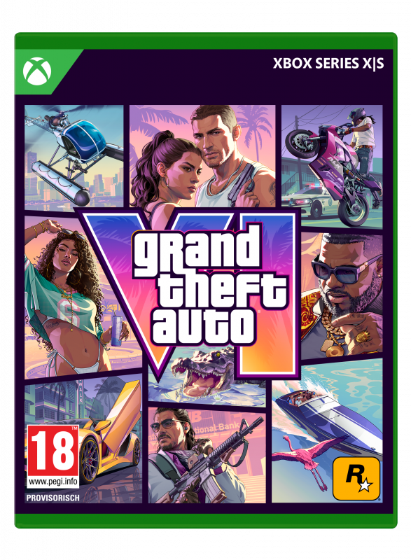 Grand Theft Auto VI (GTA 6) [uncut] (deutsch spielbar) (AT PEGI) (XBOX Series X) [Code in a Box Version] inkl. Vintage Vice City Pack