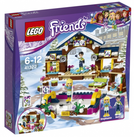 LEGO Friends 41322 - Eislaufplatz im Wintersportort [neu]