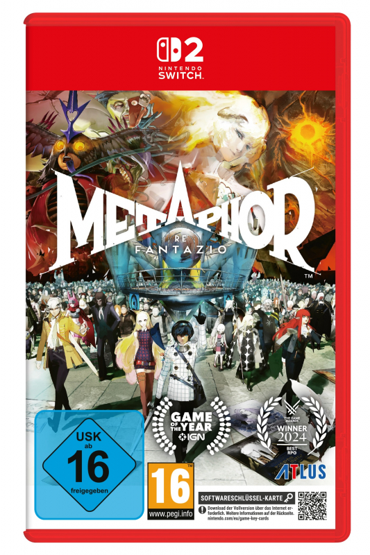 Metaphor ReFantazio Steelbook Edition (deutsch spielbar) (AT PEGI) (Nintendo Switch 2)