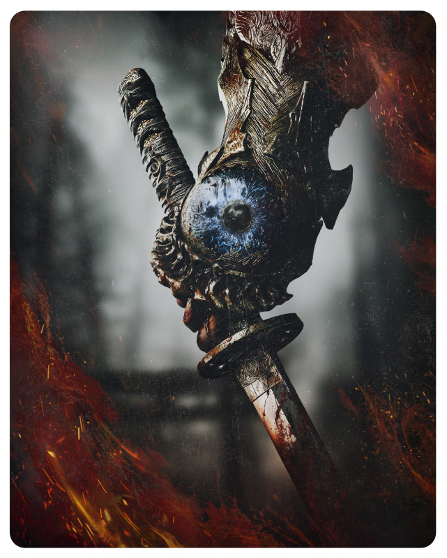 Preview: Onimusha Way of the Sword Premium Deluxe Steelbook Edition [uncut] (deutsch spielbar) (EU PEGI) (XBOX Series X) inkl. Talisman Komainu/Weißer Affe & Versiegelter Fluch/Weißer Löwe DLC