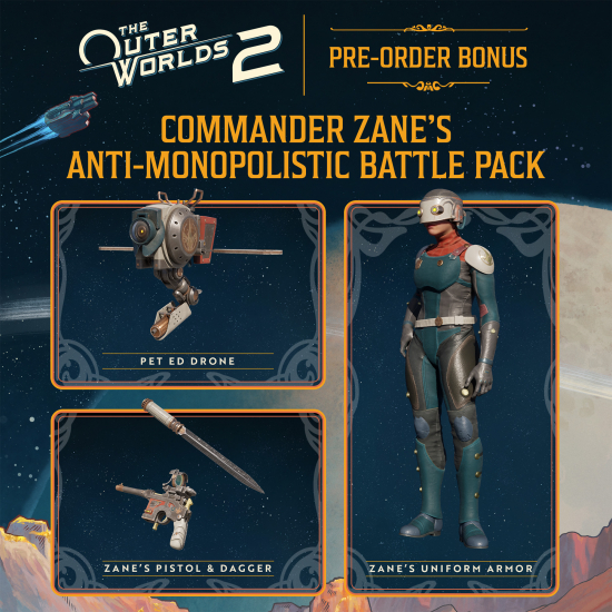 The Outer Worlds 2 [uncut] (deutsch spielbar) (AT PEGI) (PS5) inkl. Commander Zane’s Anti-Monopolistic Battle Pack