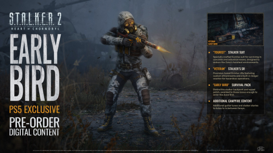 Preview: S.T.A.L.K.E.R. 2 Heart of Chornobyl Day One Edition [uncut] (deutsch spielbar) (AT PEGI) (PS5) inkl. Early Bird DLC