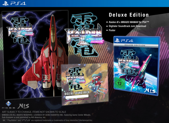 Raiden III x MIKADO MANIAX Deluxe Edition (englisch spielbar) (DE USK) (PS4)