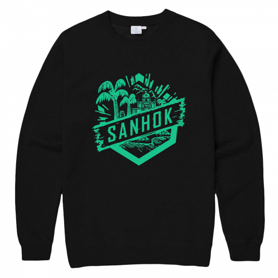 PUBG Sweater Pullover "Sanhok" Black