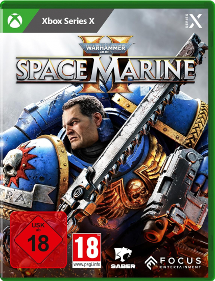 Warhammer 40,000 Space Marine 2 [uncut] (deutsch spielbar) (AT PEGI) (XBOX Series X) inkl. Macragge's-Choosen-DLC