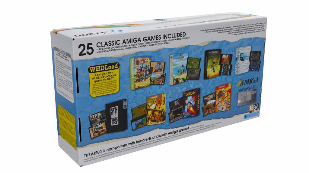 Preview: The Amiga A1200 inkl. 25 Spiele (ohne Netzteil)