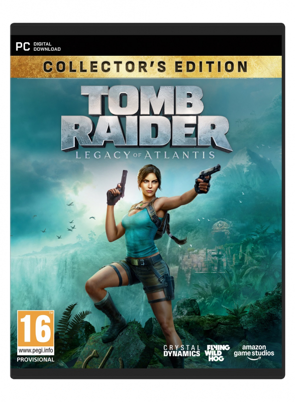 Tomb Raider Legacy of Atlantis Collector's Edition (deutsch spielbar) (AT PEGI) (PC) [Code in a Box] inkl. Survivor Outfit / 48 Stunden Early Access / Story DLC