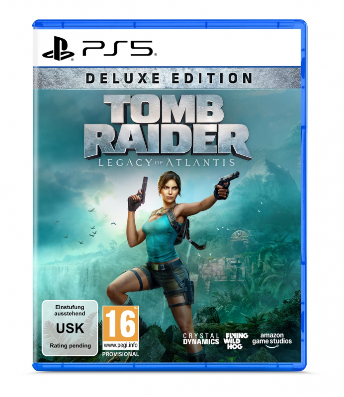 Tomb Raider Legacy of Atlantis Deluxe Steelcase Edition (deutsch spielbar) (AT PEGI) (PS5) inkl. Survivor Outfit / 48 Stunden Early Access / Story DLC Pack