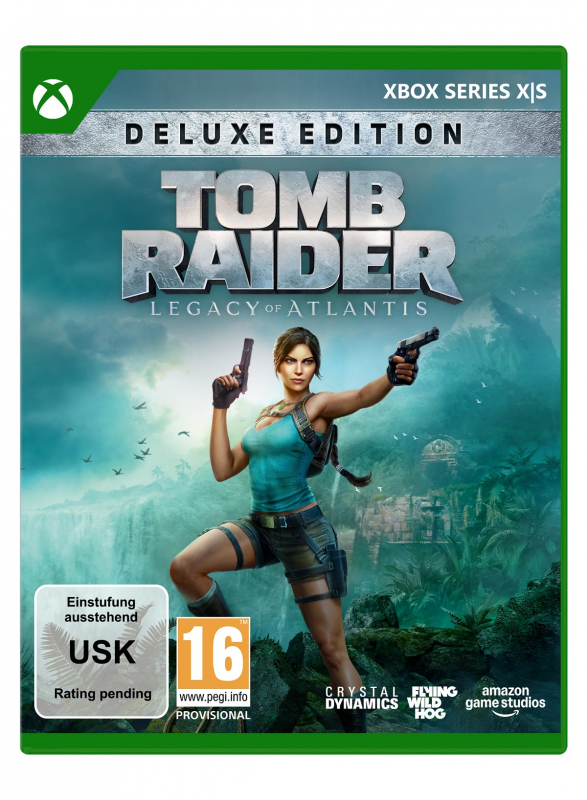 Tomb Raider Legacy of Atlantis Deluxe Steelcase Edition (deutsch spielbar) (AT PEGI) (Xbox Series X) inkl. Survivor Outfit / 48 Stunden Early Access / Story DLC Pack
