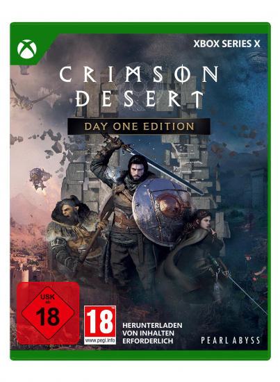 Crimson Desert Day One Edition [uncut] (deutsch spielbar) (AT PEGI) (XBOX Series X) inkl. Khaled-Schild DLC