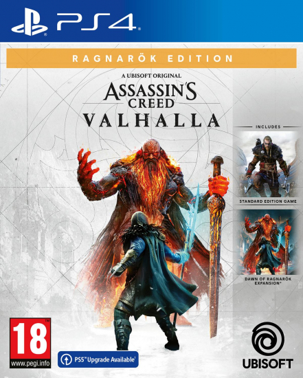 Assassin's Creed Valhalla Ragnarök Edition [uncut] (deutsch) (AT PEGI) (PS4) inkl. PS5 Upgrade / Zwielicht-Paket