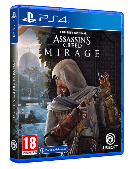 Assassin's Creed Mirage [uncut] (deutsch) (AT PEGI) (PS4) inkl. PS5 Upgrade / Die vierzig Räuber DLC