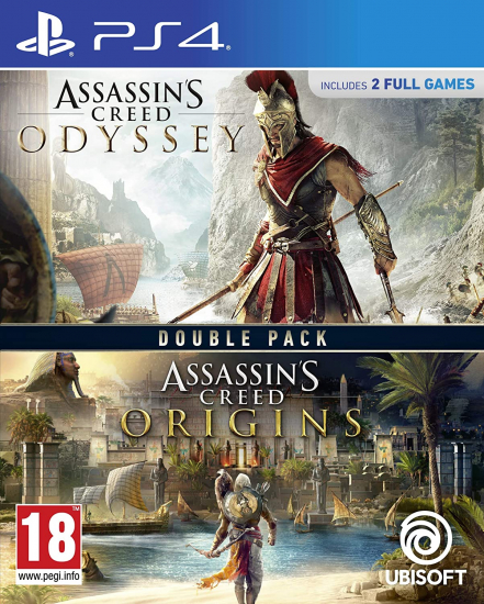 Assassin's Creed Odyssey + Assassin's Creed Origins Doppelpack [uncut] (deutsch) (EU PEGI) (PS4)