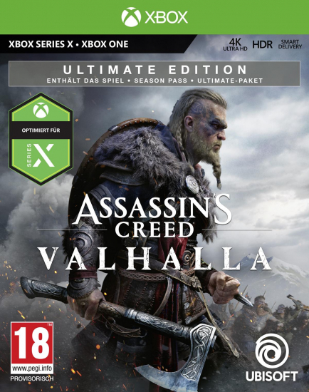 Assassin's Creed Valhalla Ultimate Edition [uncut] (deutsch) (AT PEGI) (XBOX ONE / XBOX Series X) inkl. Season Pass / Ultimate-Paket
