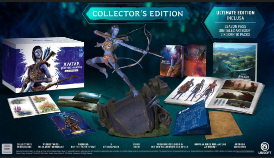 Avatar Frontiers of Pandora Collector's Edition Edition (deutsch spielbar) (DE USK) (PS5) inkl. Steelbook / Season Pass / Ultimate Pack