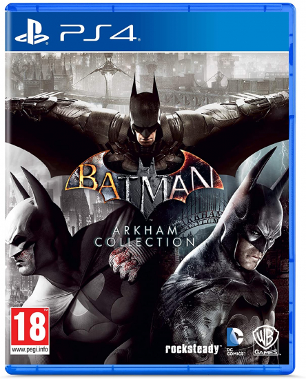 Batman Arkham Collection (Batman Arkham Asylum, Arkham City und Arkham Knight) (deutsch spielbar) (EU PEGI) (PS4)