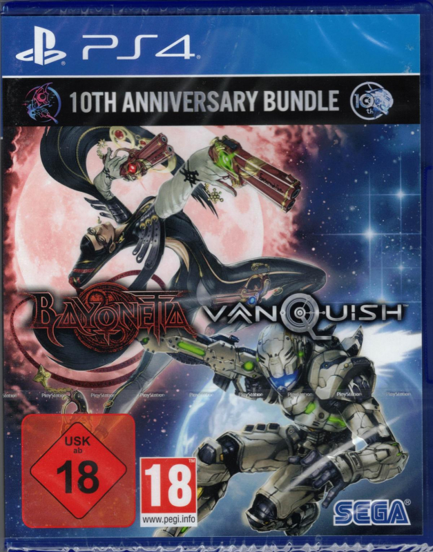 Bayonetta & Vanquish 10th Anniversary Edition [uncut] (deutsch spielbar) (AT PEGI) (PS4)