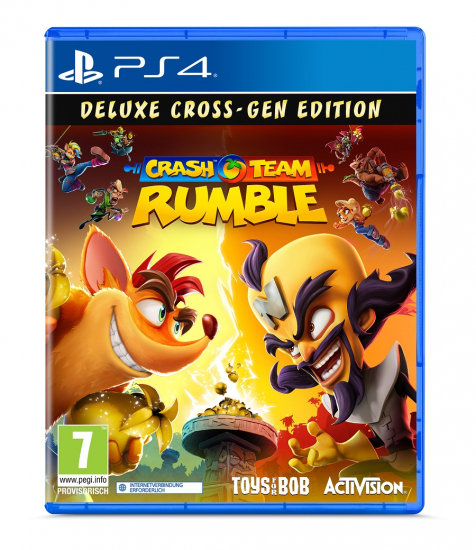 Crash Team Rumble Deluxe Edition (deutsch spielbar) (AT PEGI) (PS4) inkl. Tawna Skin DLC