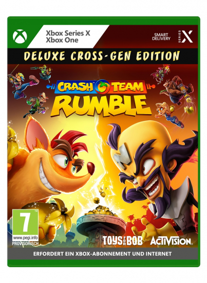 Crash Team Rumble Deluxe Edition (deutsch spielbar) (AT PEGI) (XBOX ONE / XBOX Series X) inkl. Tawna Skin DLC