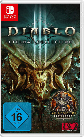 Diablo III Eternal Collection (deutsch) (DE USK) (Nintendo Switch) inkl. Ganondorf Rüstungsset DLC
