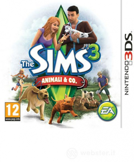 Die Sims 3 Einfach tierisch (deutsch) (IT PEGI) (3DS)