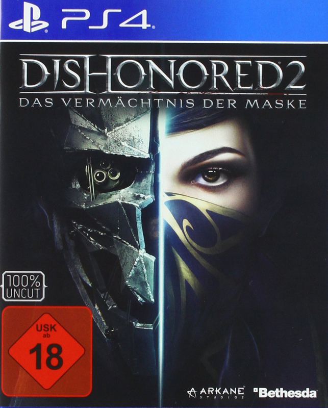 Dishonored 2 Das Vermächtnis der Maske [uncut] (deutsch spielbar) (DE USK) (PS4)